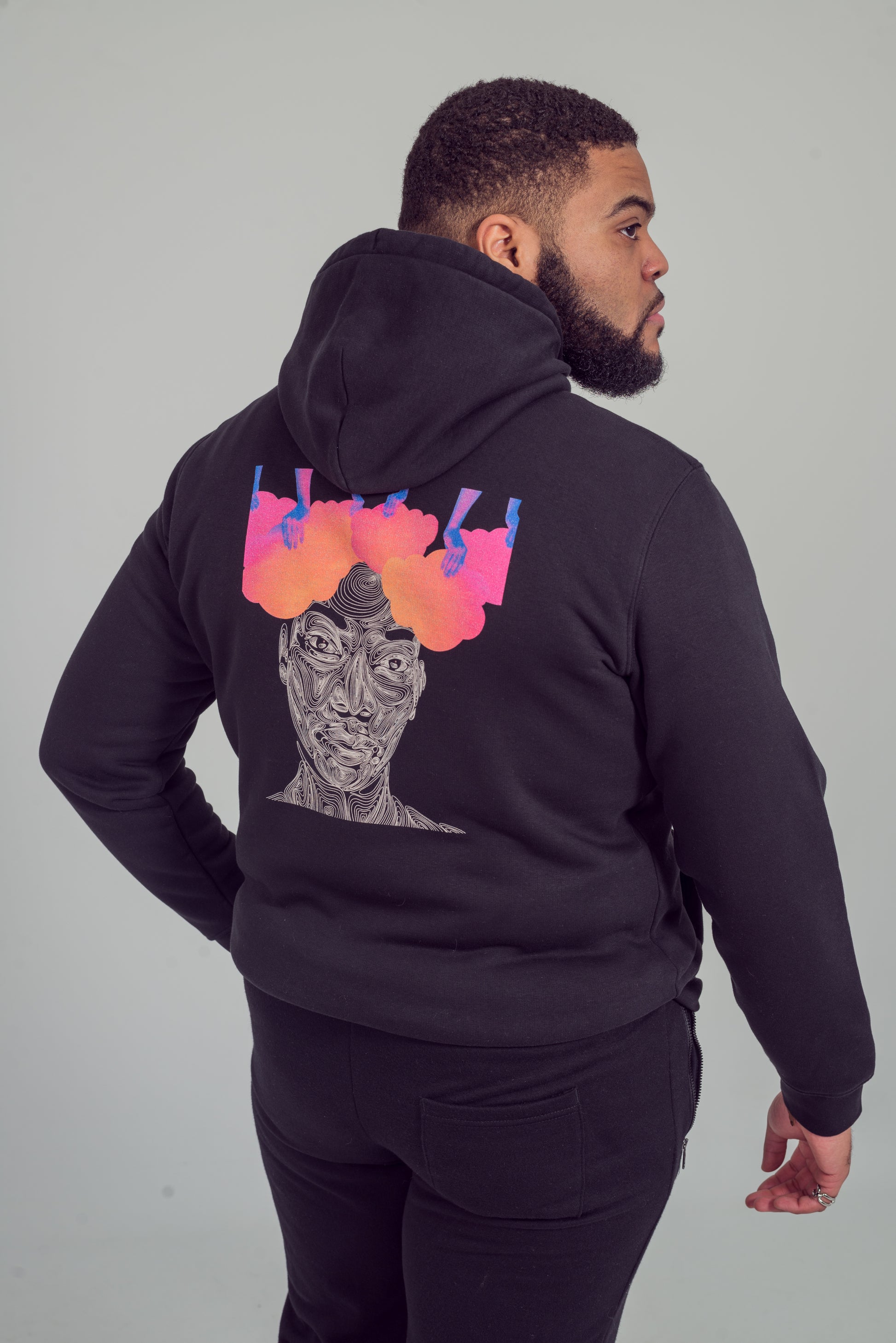 Unisex eco hoodie - Kolorfuul