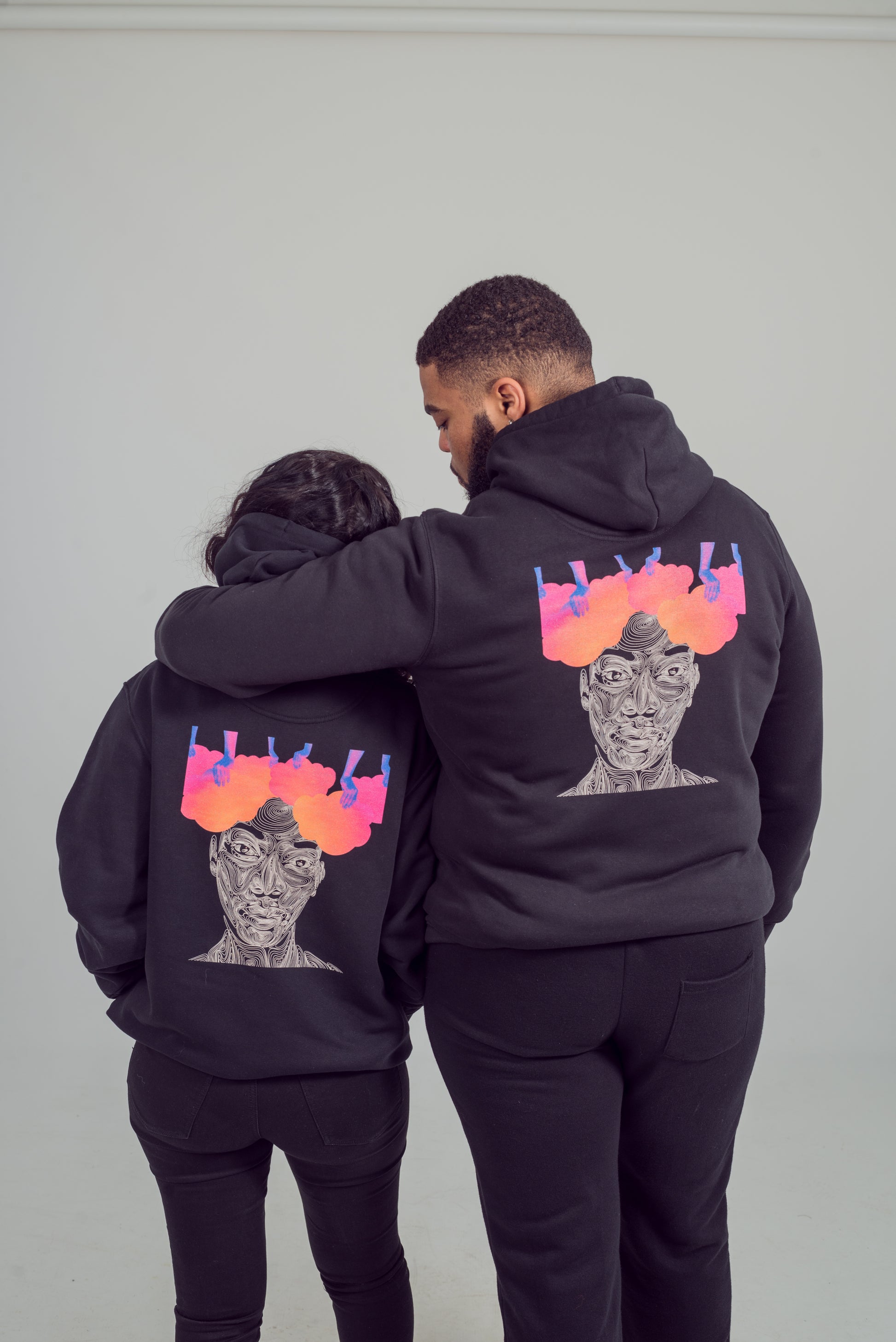 Unisex eco hoodie - Kolorfuul