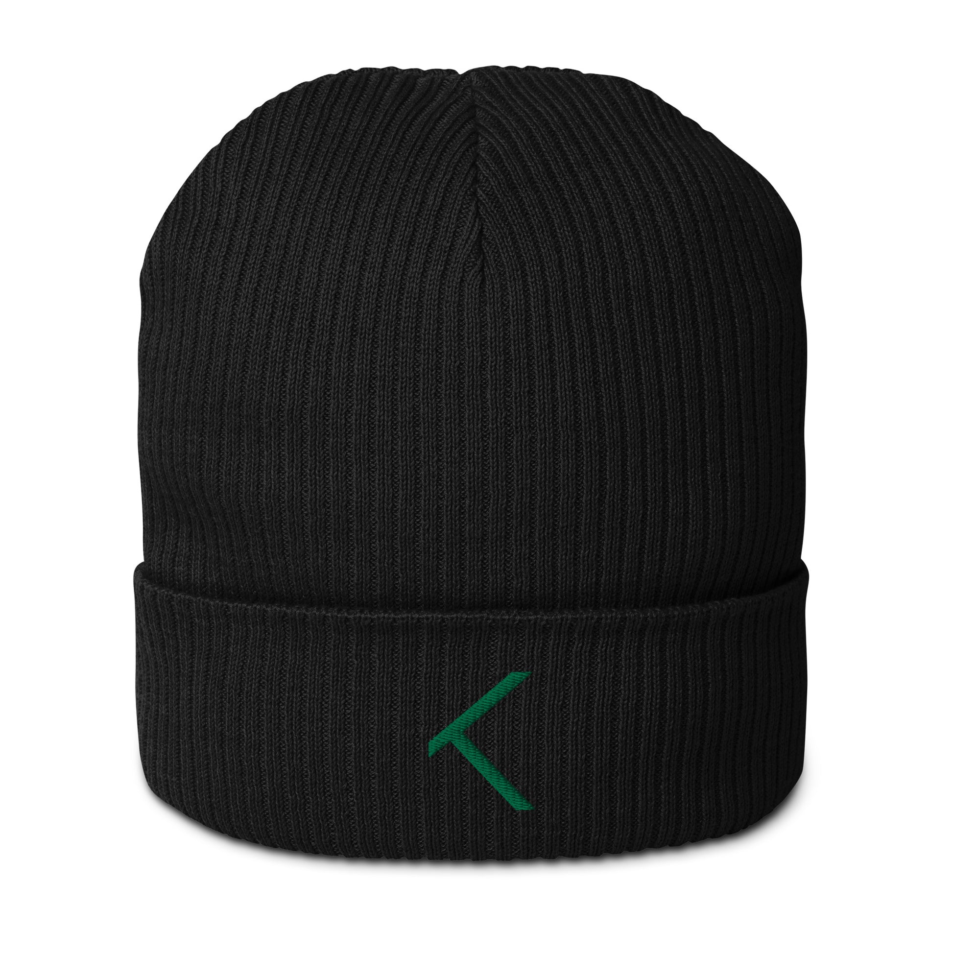 Organic ribbed beanie - Kolorfuul