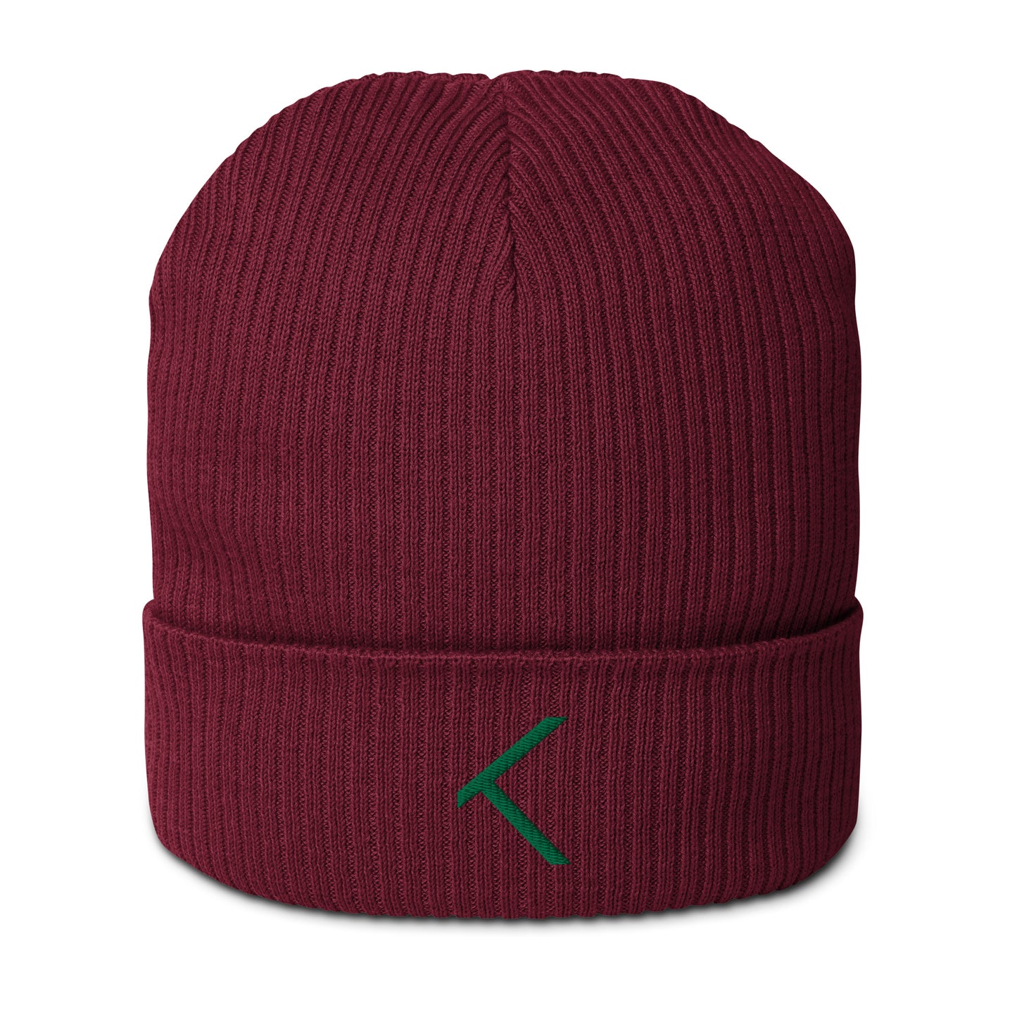 Organic ribbed beanie - Kolorfuul