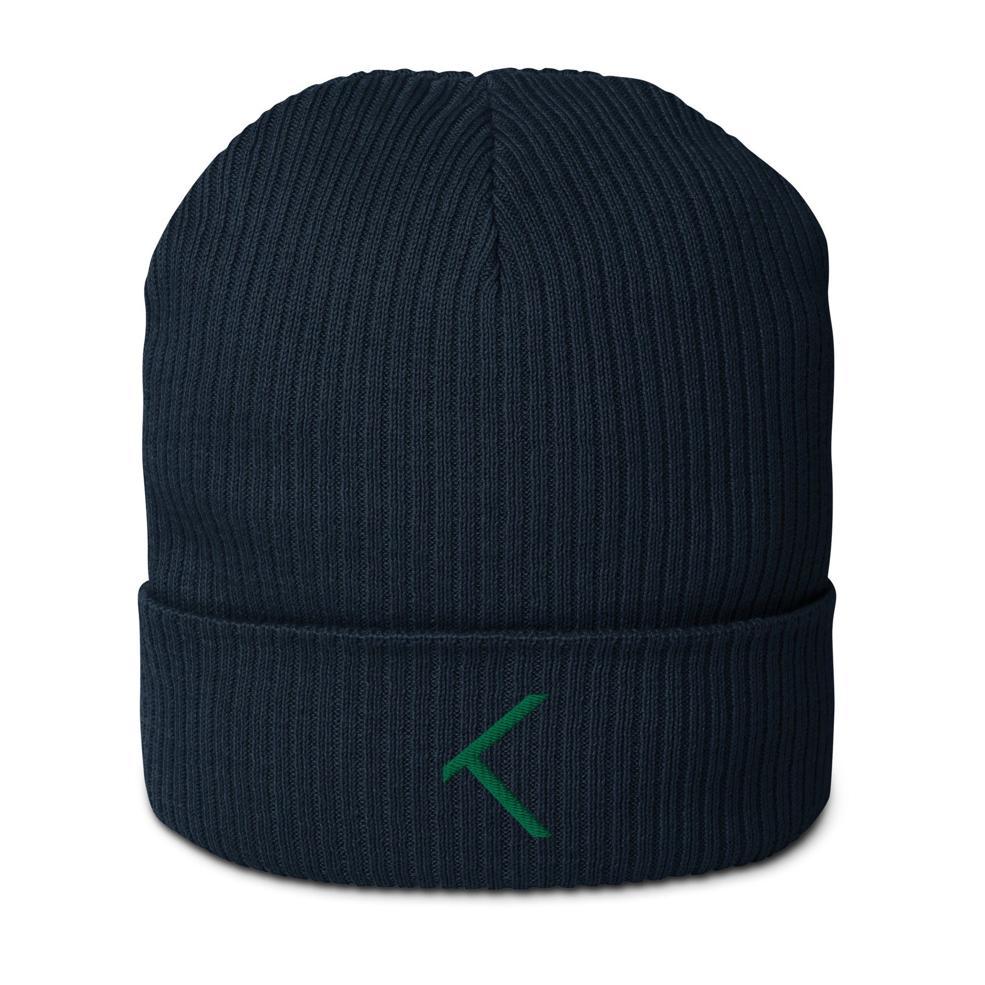 Organic ribbed beanie - Kolorfuul
