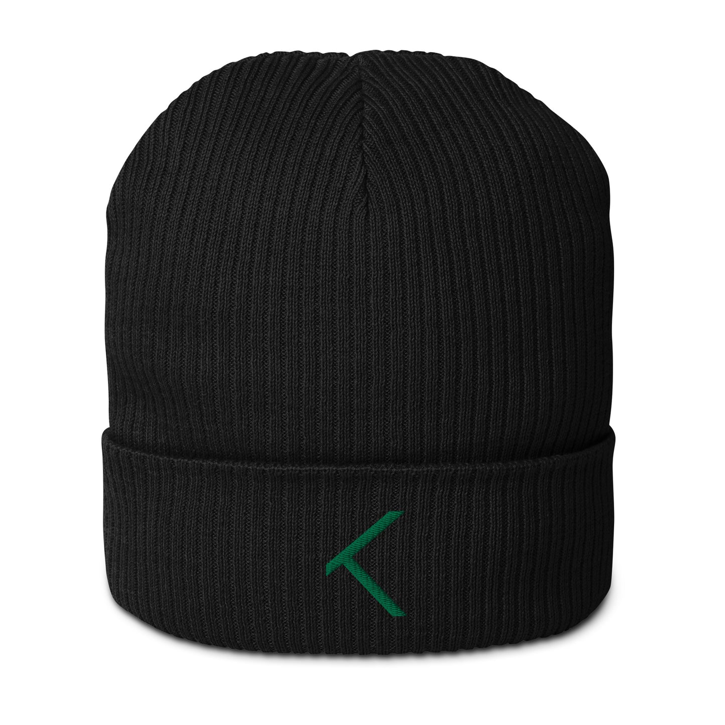Organic ribbed beanie - Kolorfuul