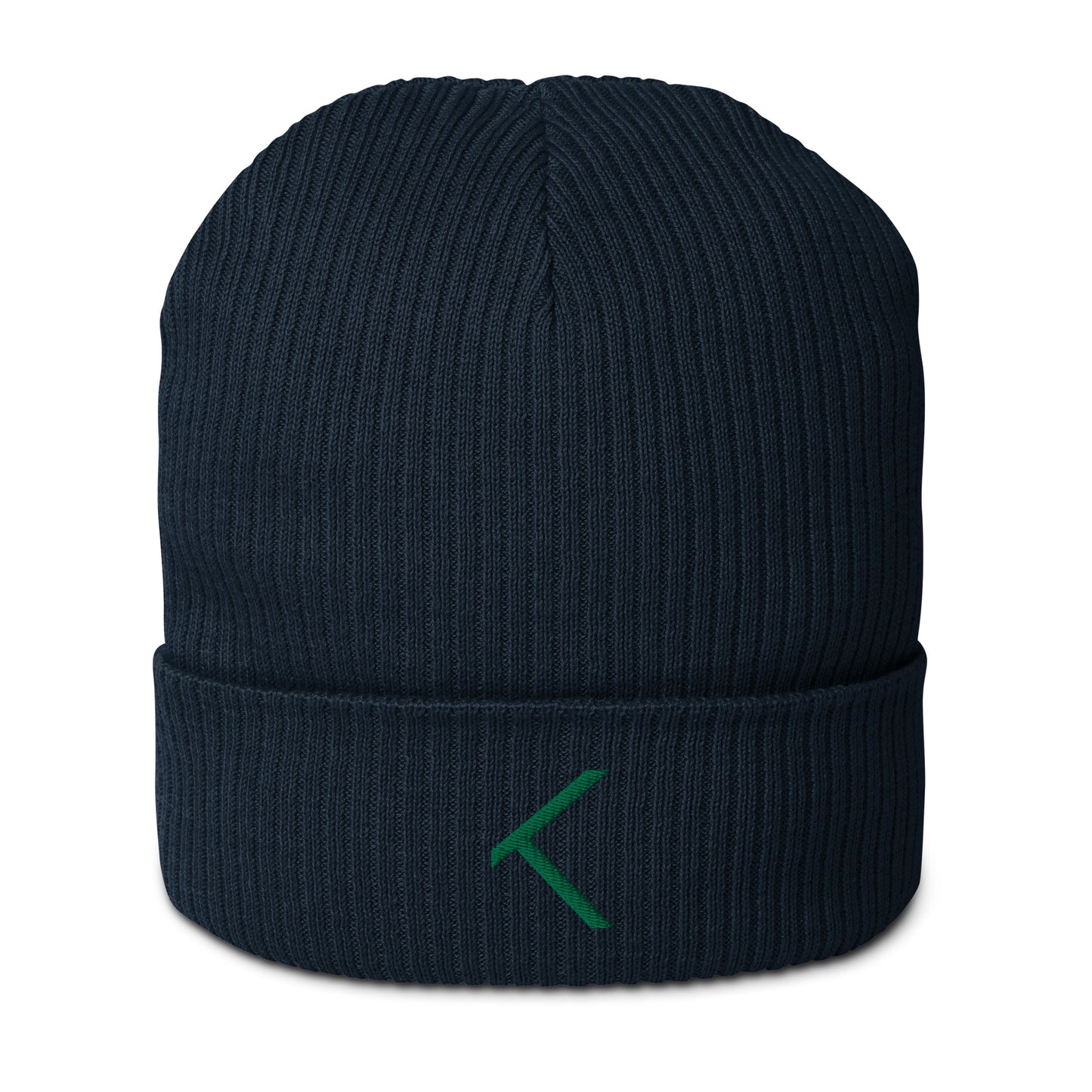 Organic ribbed beanie - Kolorfuul